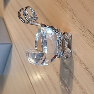 Crystal baby carriage